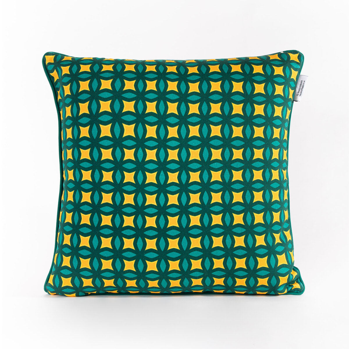 ARALIA LEAVES - Bright and colourful double-sided cushion cover