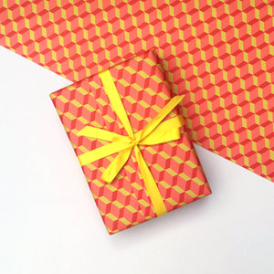 DIAMONDS wrapping paper - Colourful gift wrap sheets (3, 6 or 12)