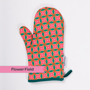 OVEN GLOVE PAIR - Pick 'n' mix set of 2 colourful oven gloves