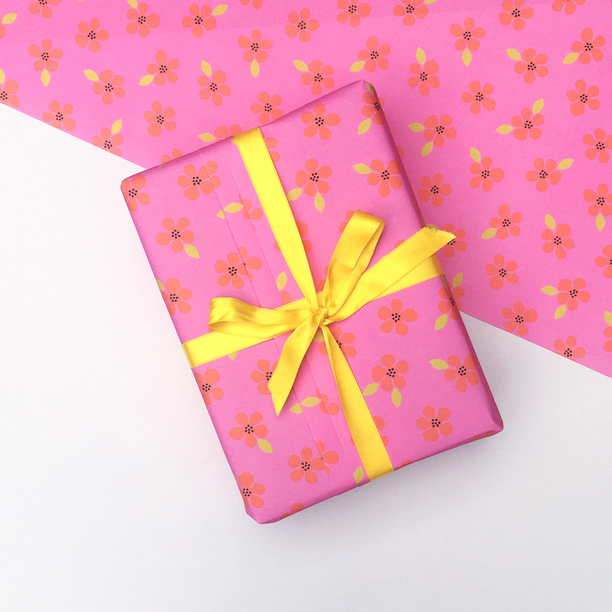 FLOWERS wrapping paper - Colourful gift wrap