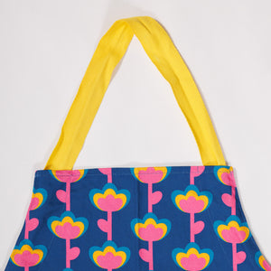 VERTICAL FLOWERS - Bright and colourful apron